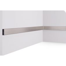 Рейка декоративная ХРОМ МАТОВЫЙ RX010-052